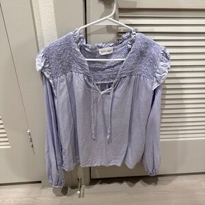 Bella Dahl purple top